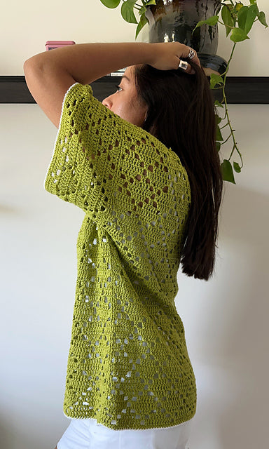 Collared Shirt Crochet Pattern