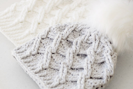 Classic Cable Hat Crochet Pattern