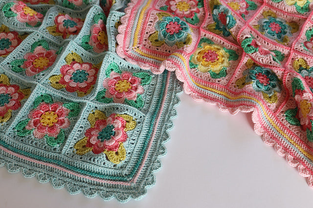 Roses Blanket Crochet Pattern