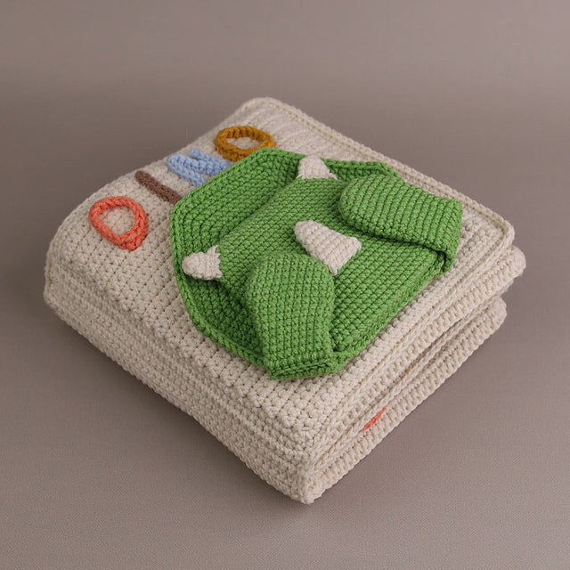 Dinosaur Quiet Book Crochet Pattern