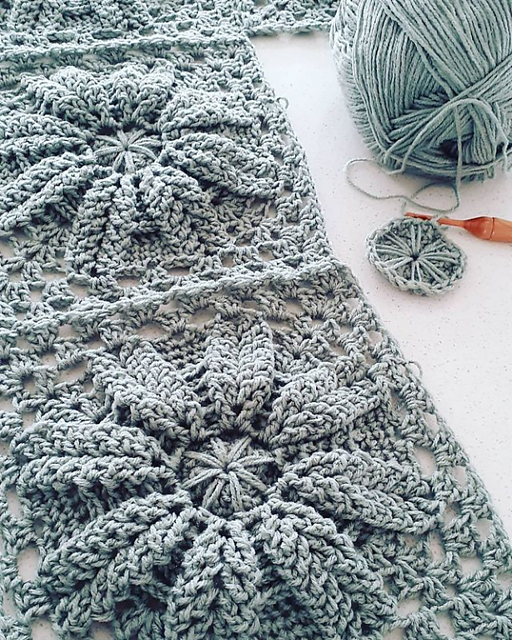 Textured Thyme Square Crochet Pattern