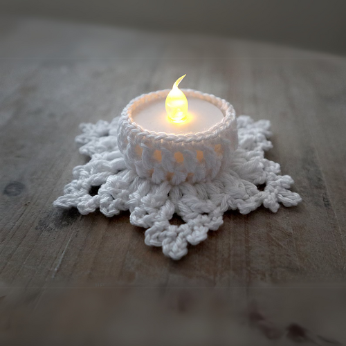 Tealight Holder Crochet Pattern