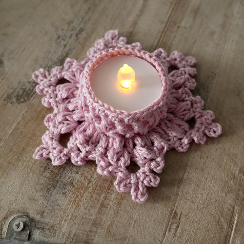 Tealight Holder Crochet Pattern