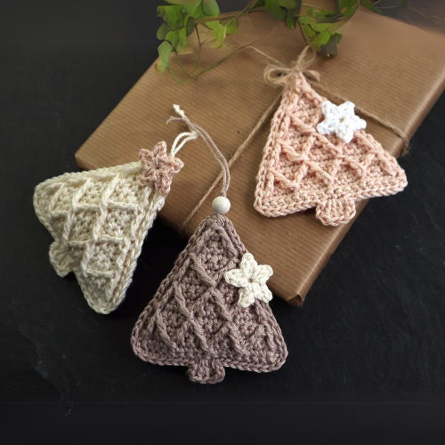 Trees for Garland Crochet Pattern