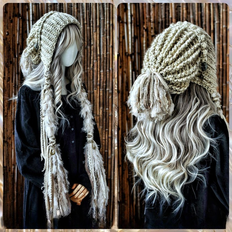 Bonnet with strap Crochet Pattern