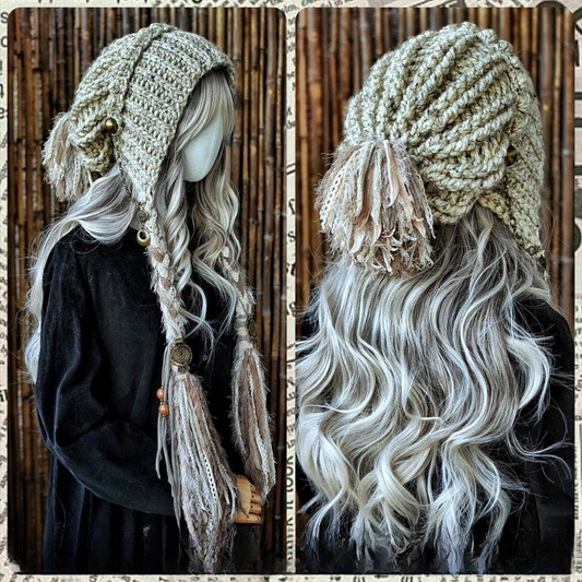 Bonnet with strap Crochet Pattern