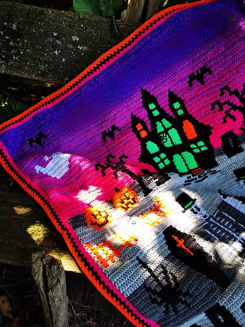 Spooky Children Blanket Crochet Pattern