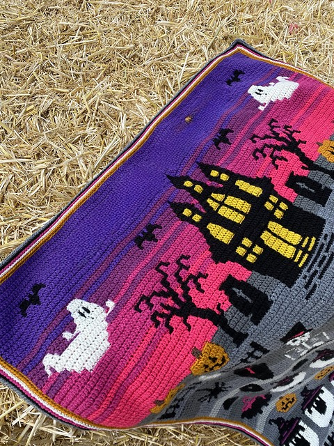 Spooky Children Blanket Crochet Pattern