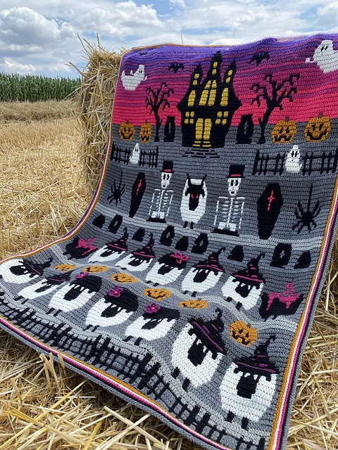 Spooky Children Blanket Crochet Pattern
