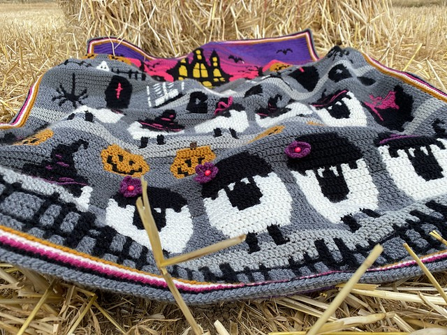 Spooky Children Blanket Crochet Pattern