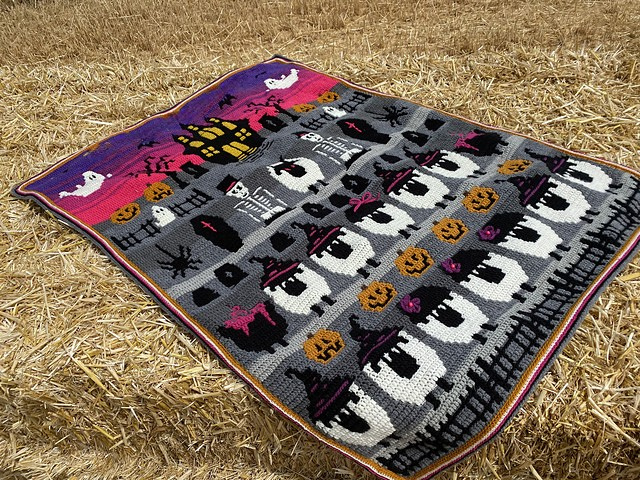 Spooky Children Blanket Crochet Pattern