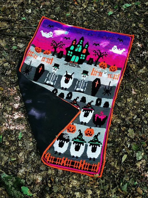 Spooky Children Blanket Crochet Pattern