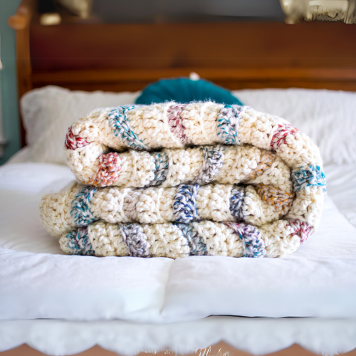 Chunky Blanket Crochet Pattern