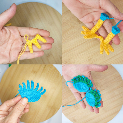 Hei Hei Funny Rooster Crochet Pattern