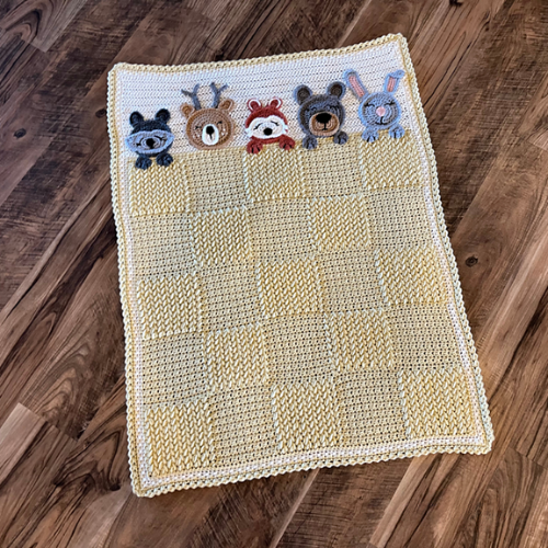 Forest Friends Blanket Crochet Pattern