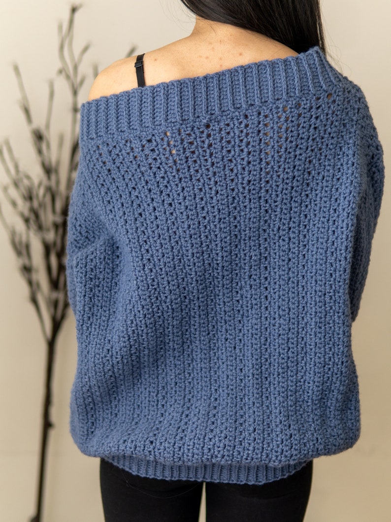 Oversized Sweater Crochet Pattern