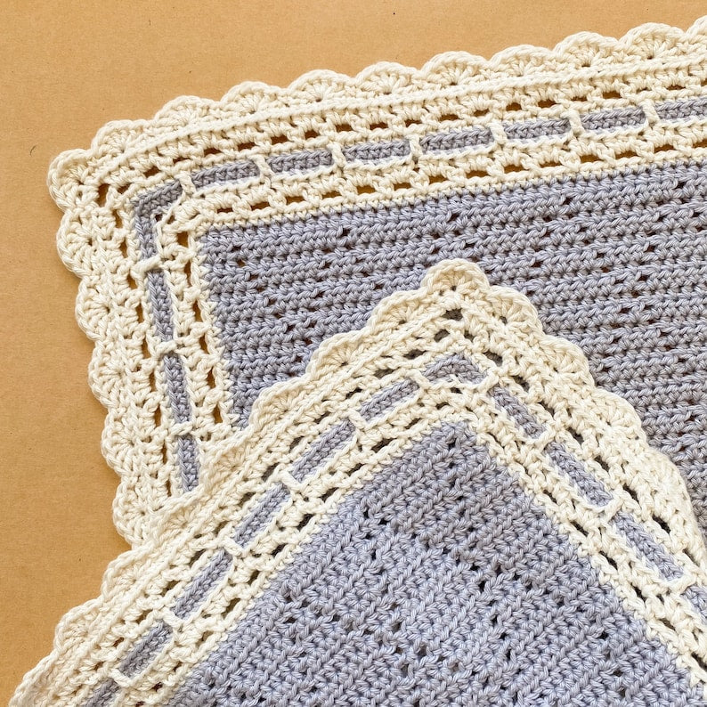 Diamond Blanket Crochet Pattern
