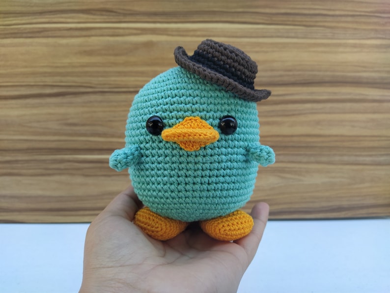 Perry the Platypus Crochet Pattern