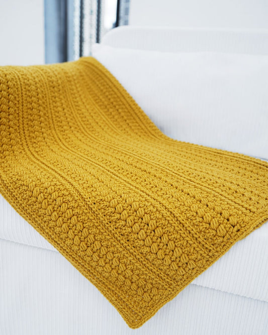 11 Sizes Easy Blanket Crochet Pattern