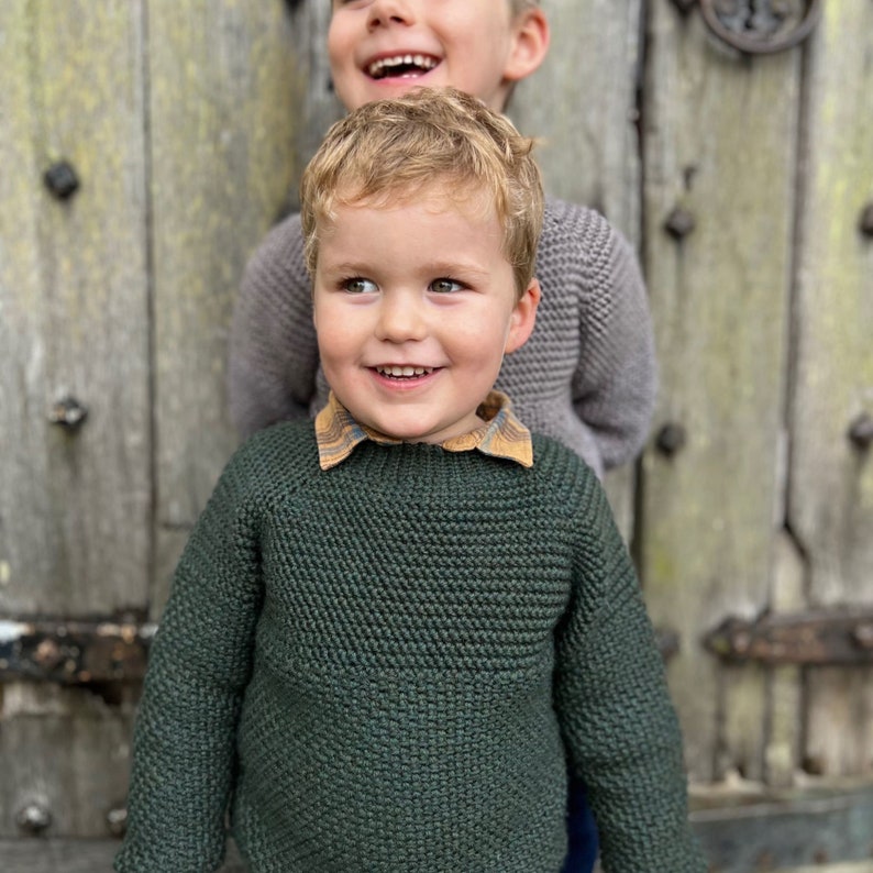 Raglan Jumper Crochet Pattern