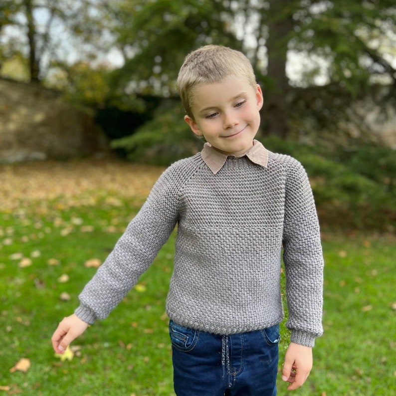 Raglan Jumper Crochet Pattern