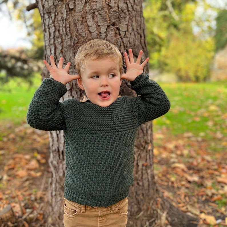Raglan Jumper Crochet Pattern