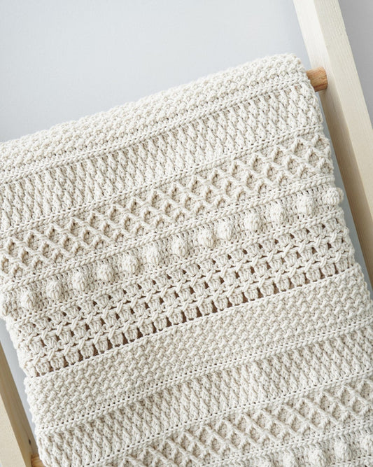 Easy Modern Blanket Crochet Pattern