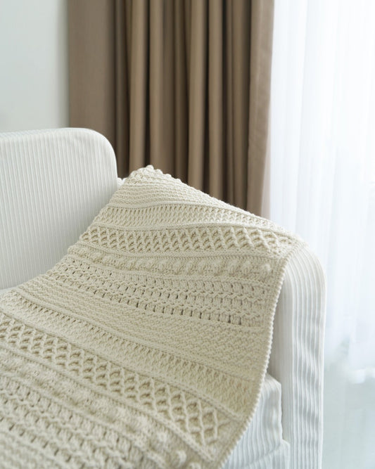 Easy Throw Blanket Crochet Pattern