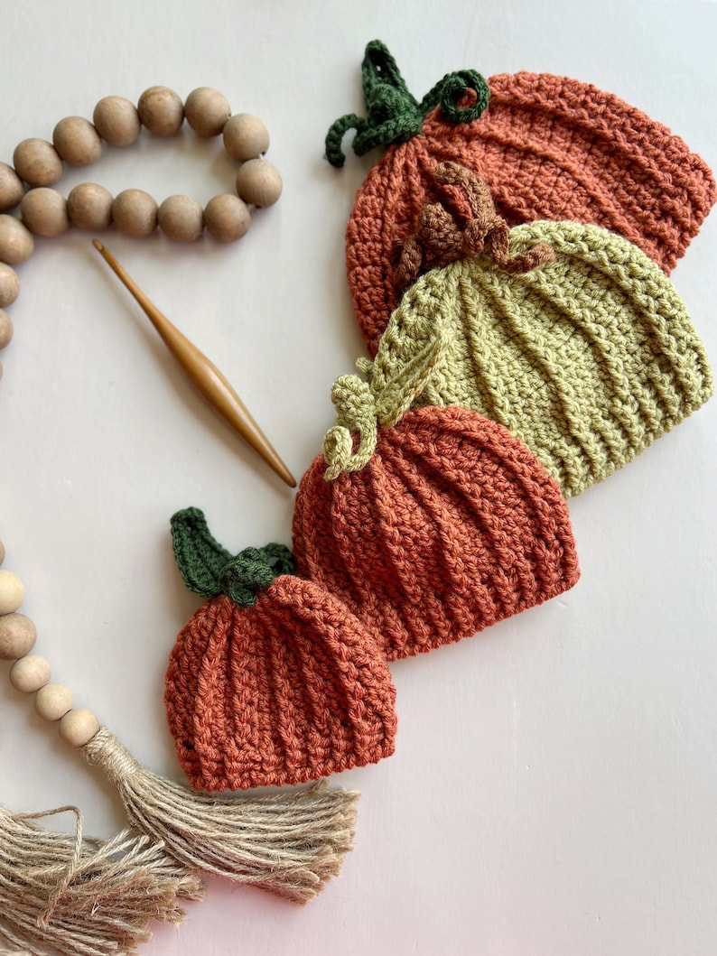 Pumpkin Hat Crochet Pattern