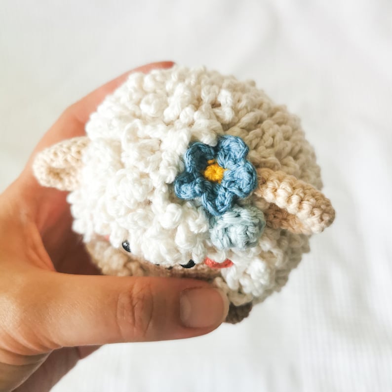 Tiny Sheep Crochet Pattern