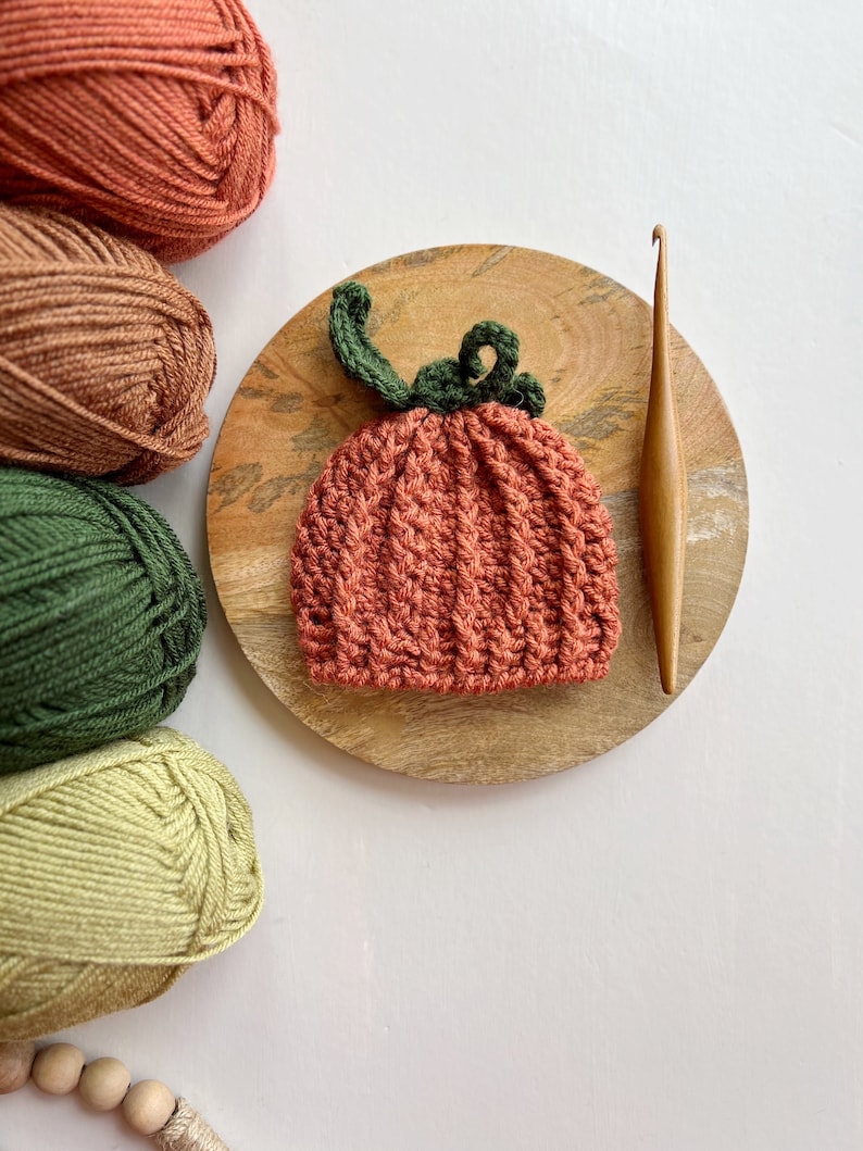 Pumpkin Hat Crochet Pattern