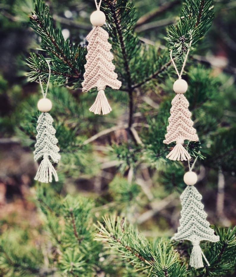 Tree Ornaments Crochet Pattern