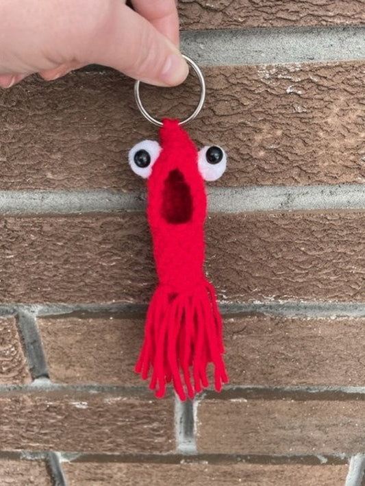 Alien Key Chain Crochet Pattern
