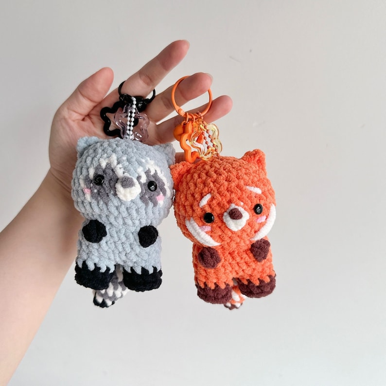 Animal Keychain Crochet Pattern