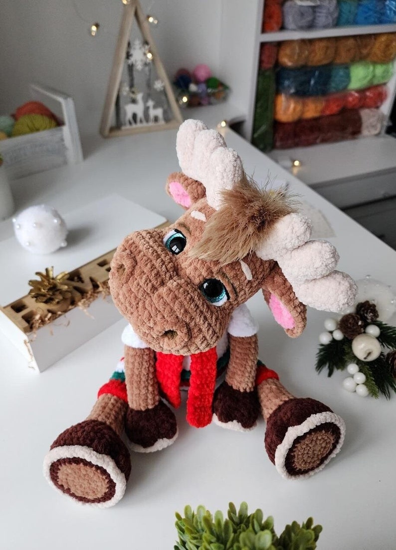 Christmas Reindeer Crochet Pattern