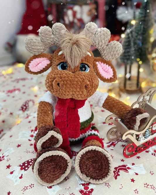 Christmas Reindeer Crochet Pattern