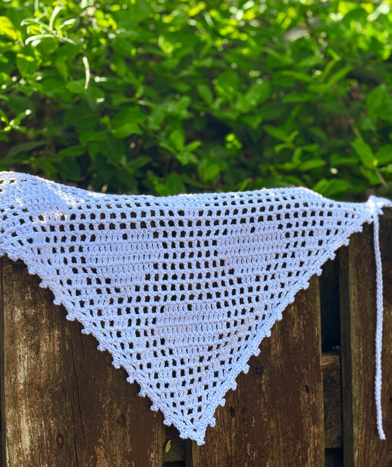 Hair Bandana Crochet Pattern