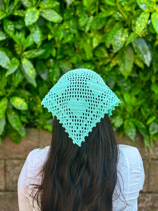 Hair Bandana Crochet Pattern