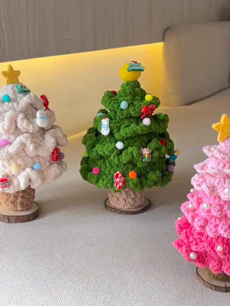 4-Layer Christmas Tree Crochet Pattern