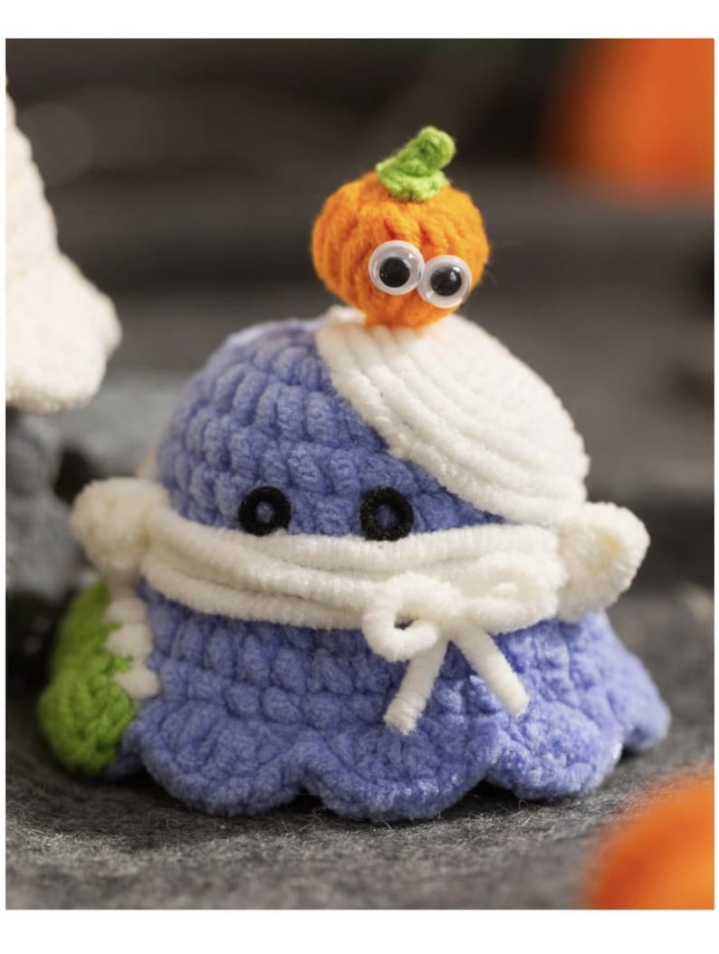 6-in-1 Halloween Ghost Crochet Pattern