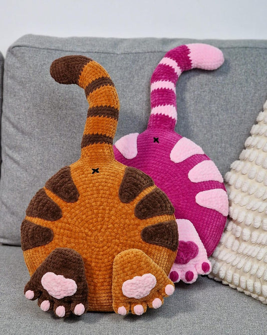 Cat Butt Pillow Crochet Pattern