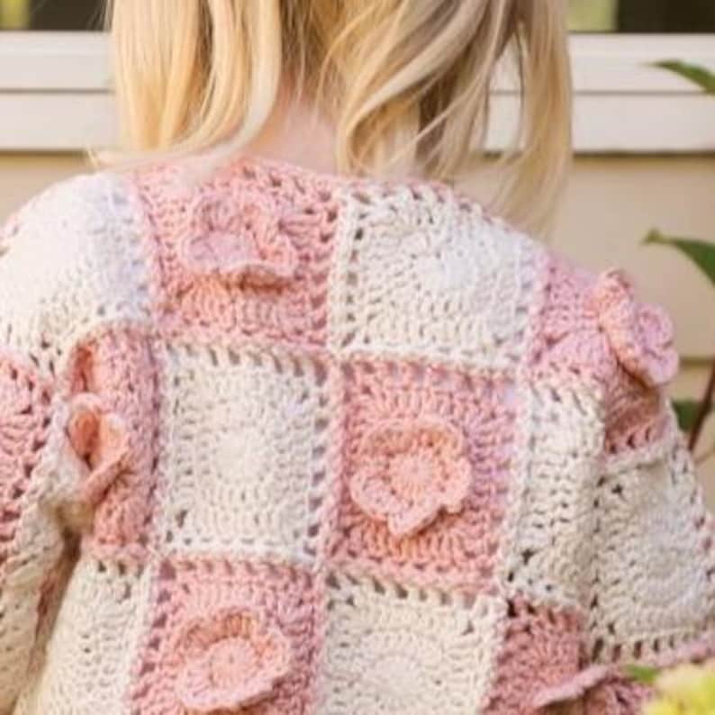 Kids Granny Cardigan Crochet Pattern