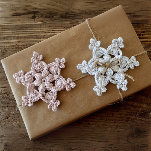 Star Snowflake Crochet Pattern