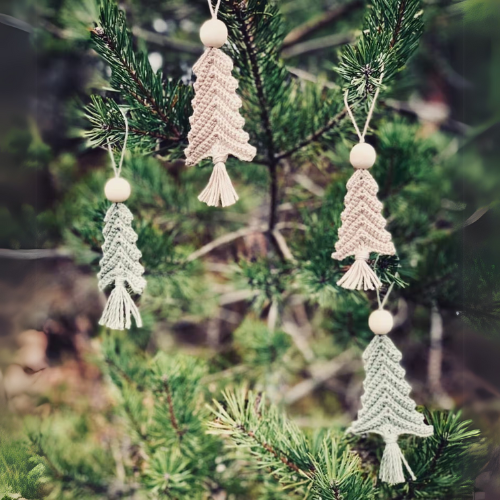 Tree Ornaments Crochet Pattern