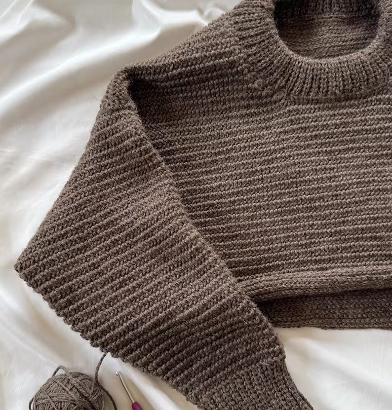 Minimal Sweater Crochet Pattern