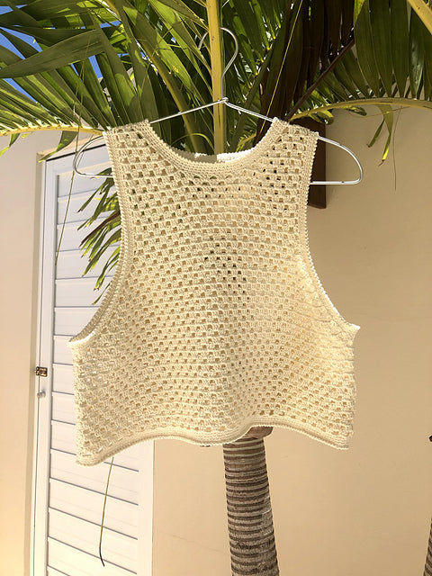Lace Summer Tank Crochet Pattern
