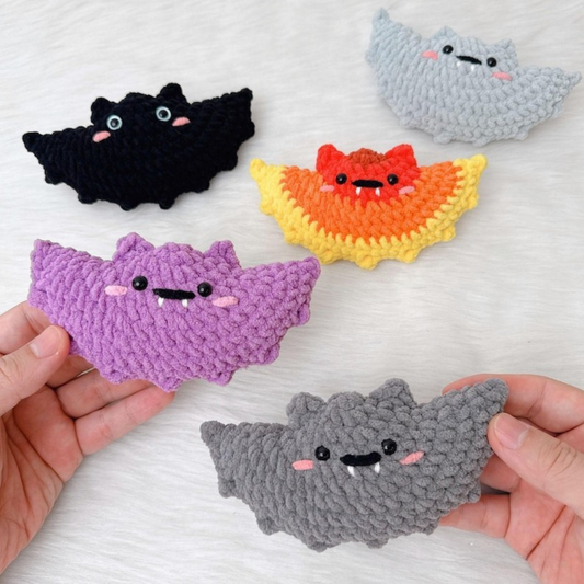 Little Bat Plushies Crochet Pattern