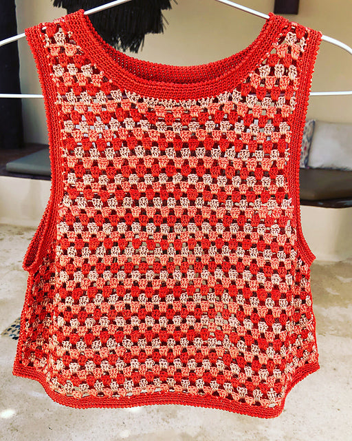 Lace Summer Tank Crochet Pattern