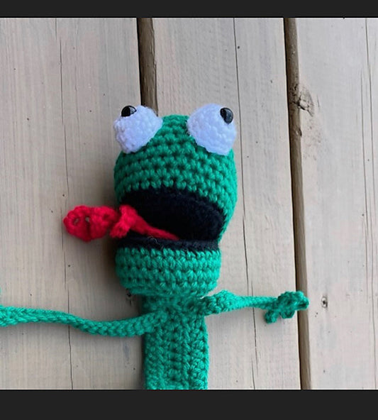Frog Door Stop Crochet Pattern