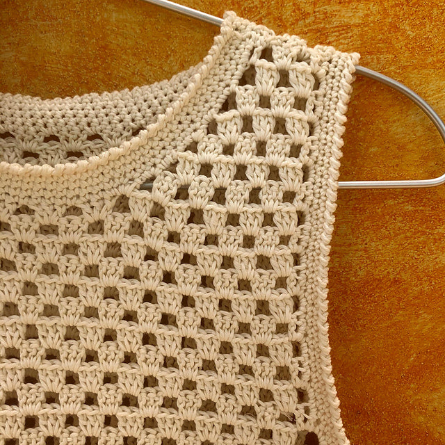 Lace Summer Tank Crochet Pattern